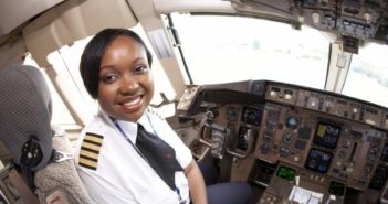 Captain Irene Koki Mutungi of Kenya Airways